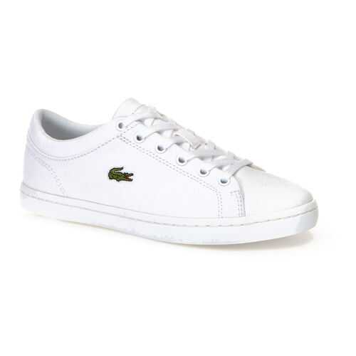 Кеды женские Lacoste Straightset BL 2 белые 38 RU в Кари